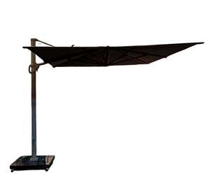 Parasol free-arm Roma grijs3x4