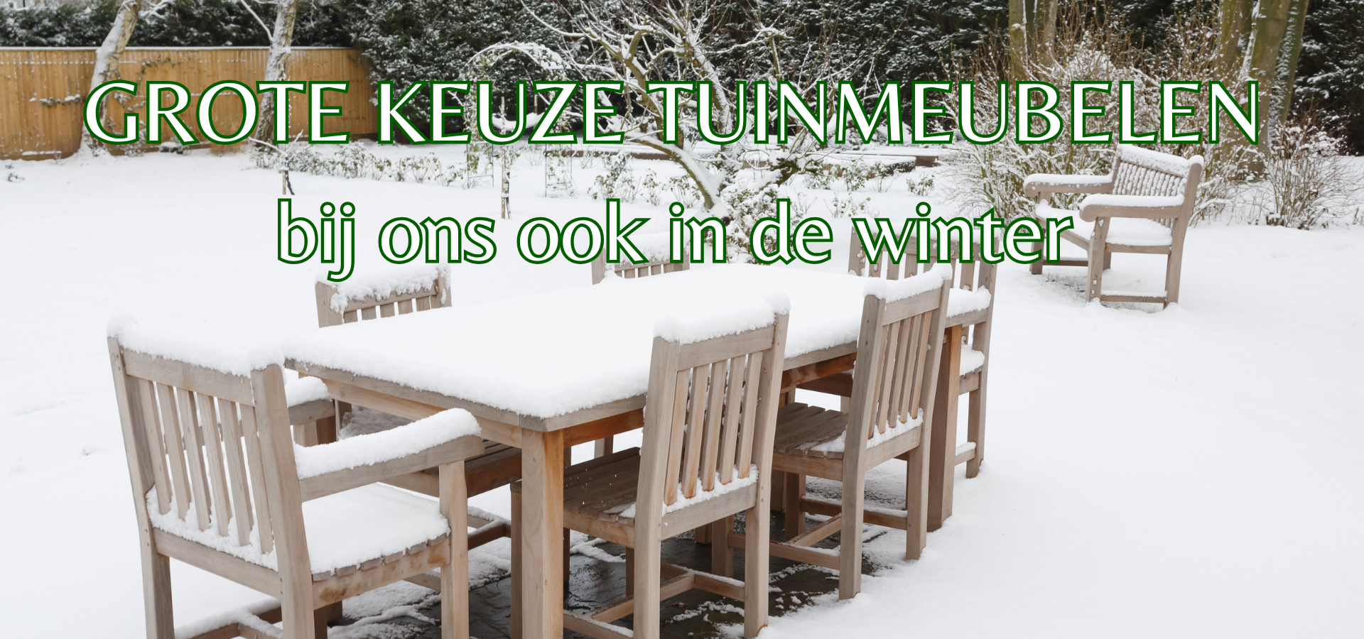 tuinmeubelen winter