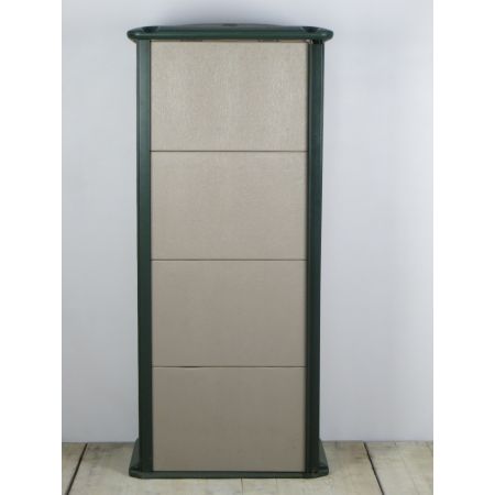 Kast tempest groen-taupe