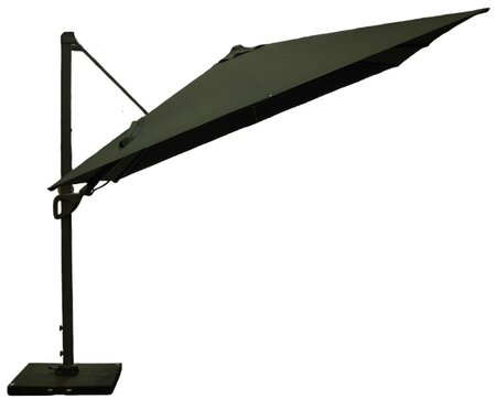 Parasol roma free-arm grijs 3x3 - afbeelding 2